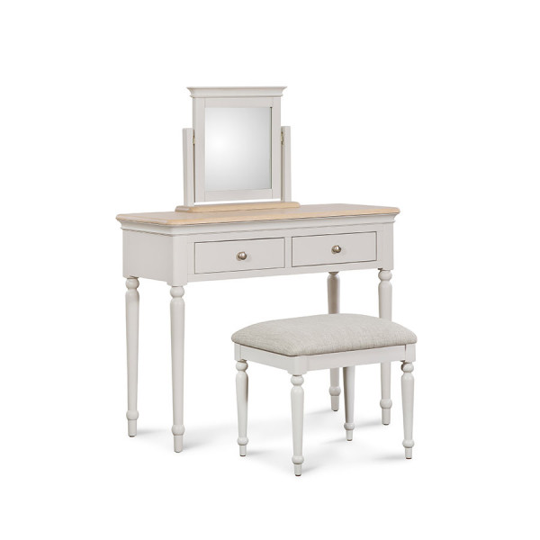 Chatsworth Dressing Table, Stool + Mirror